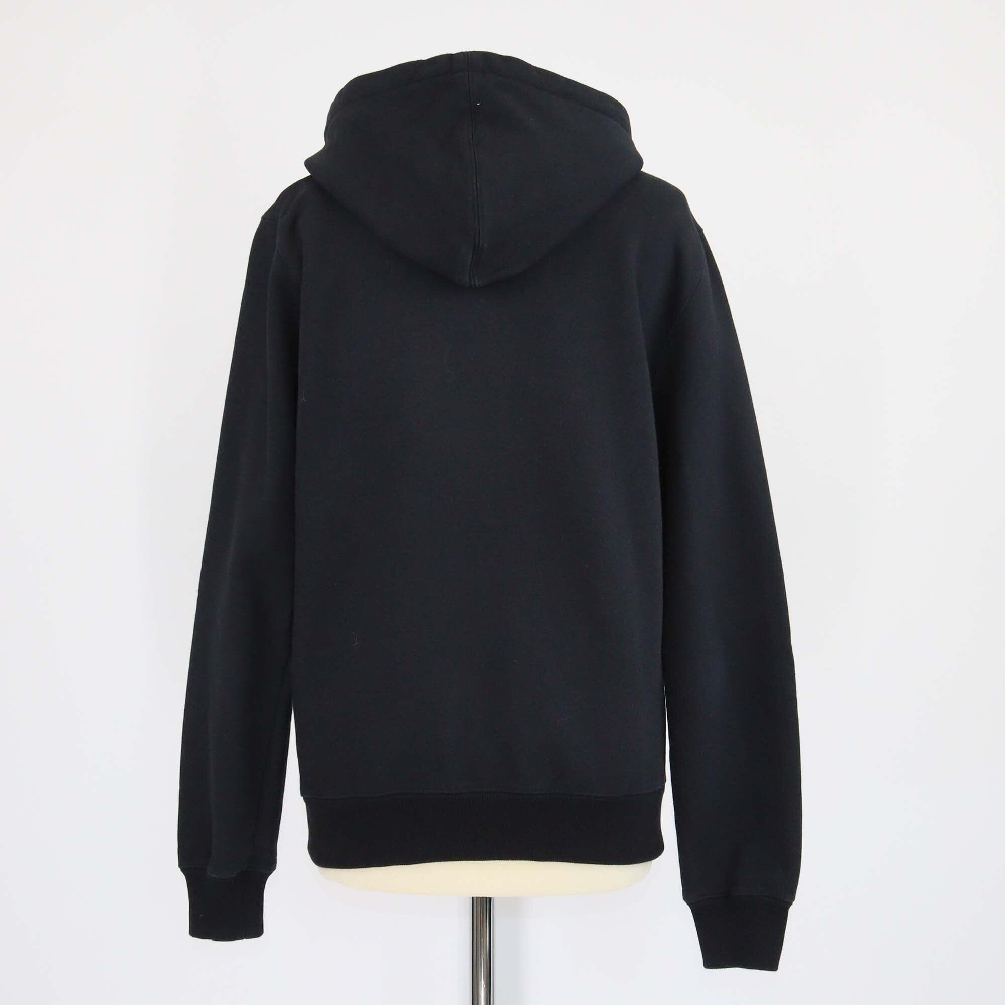 Dior Homme Black CD Embroidered Cotton Hoodie Jacket Mens Dior Homme 