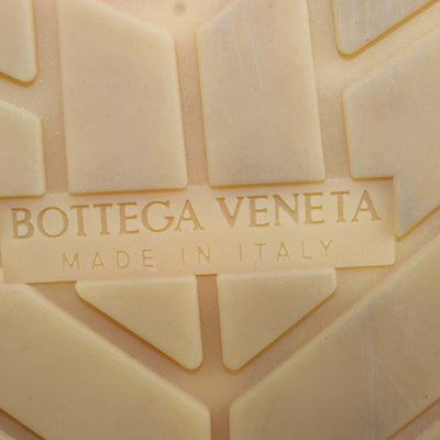 Bottega Veneta Mint Green Leather Jack Flat Sandals