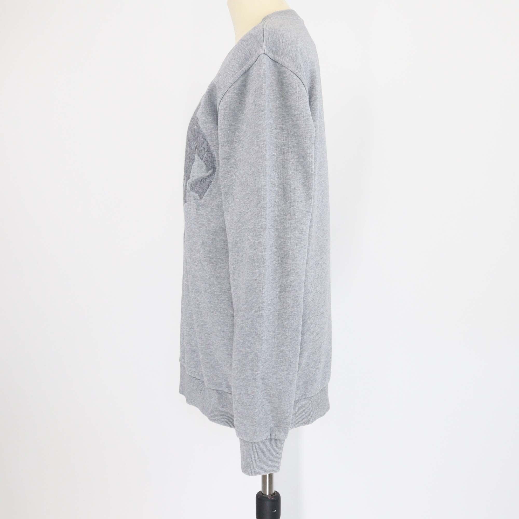 Givenchy Grey Cotton Rottweiler Print Cuban Fit Sweatshirt Mens Givenchy 
