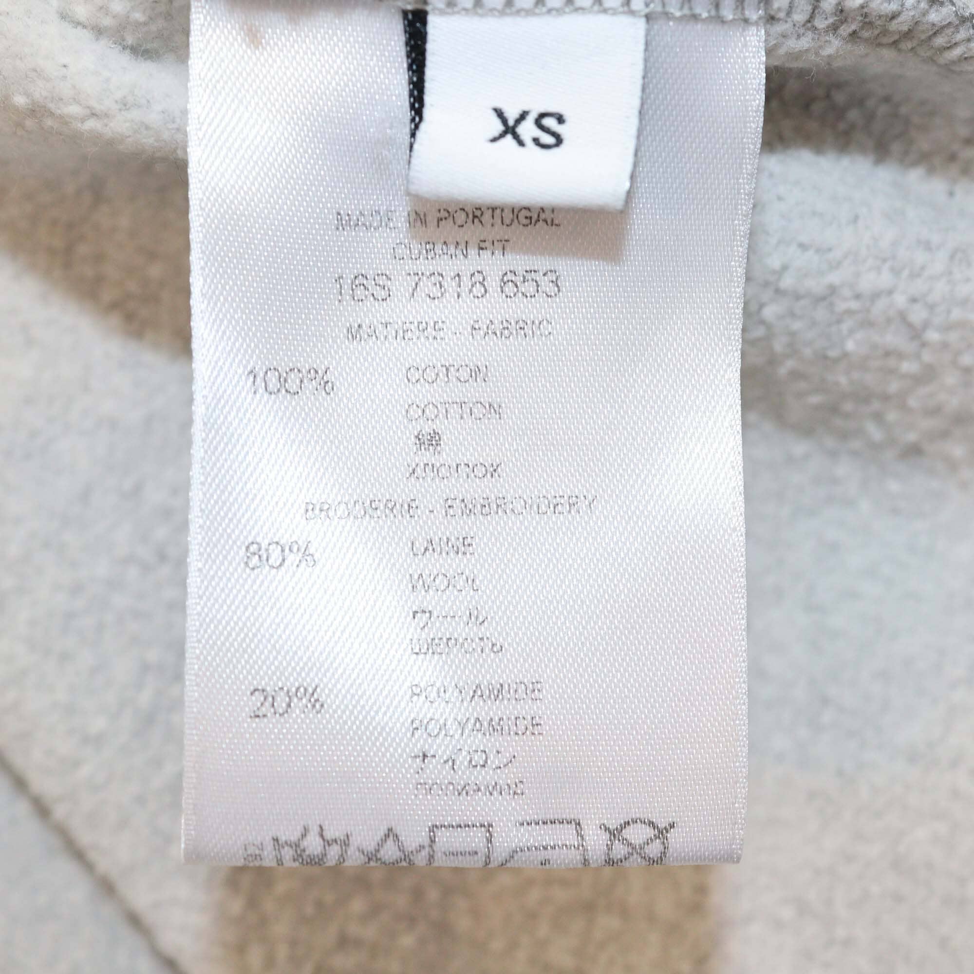 Givenchy Grey Cotton Rottweiler Print Cuban Fit Sweatshirt Mens Givenchy 