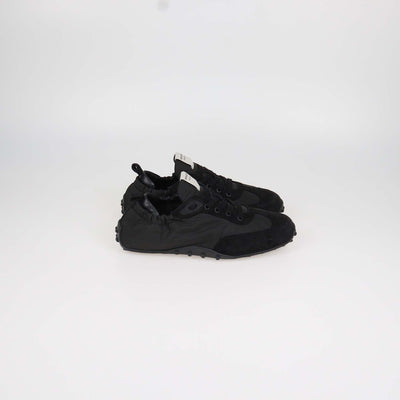 Hermes Black Nylon and Suede In Sneakers