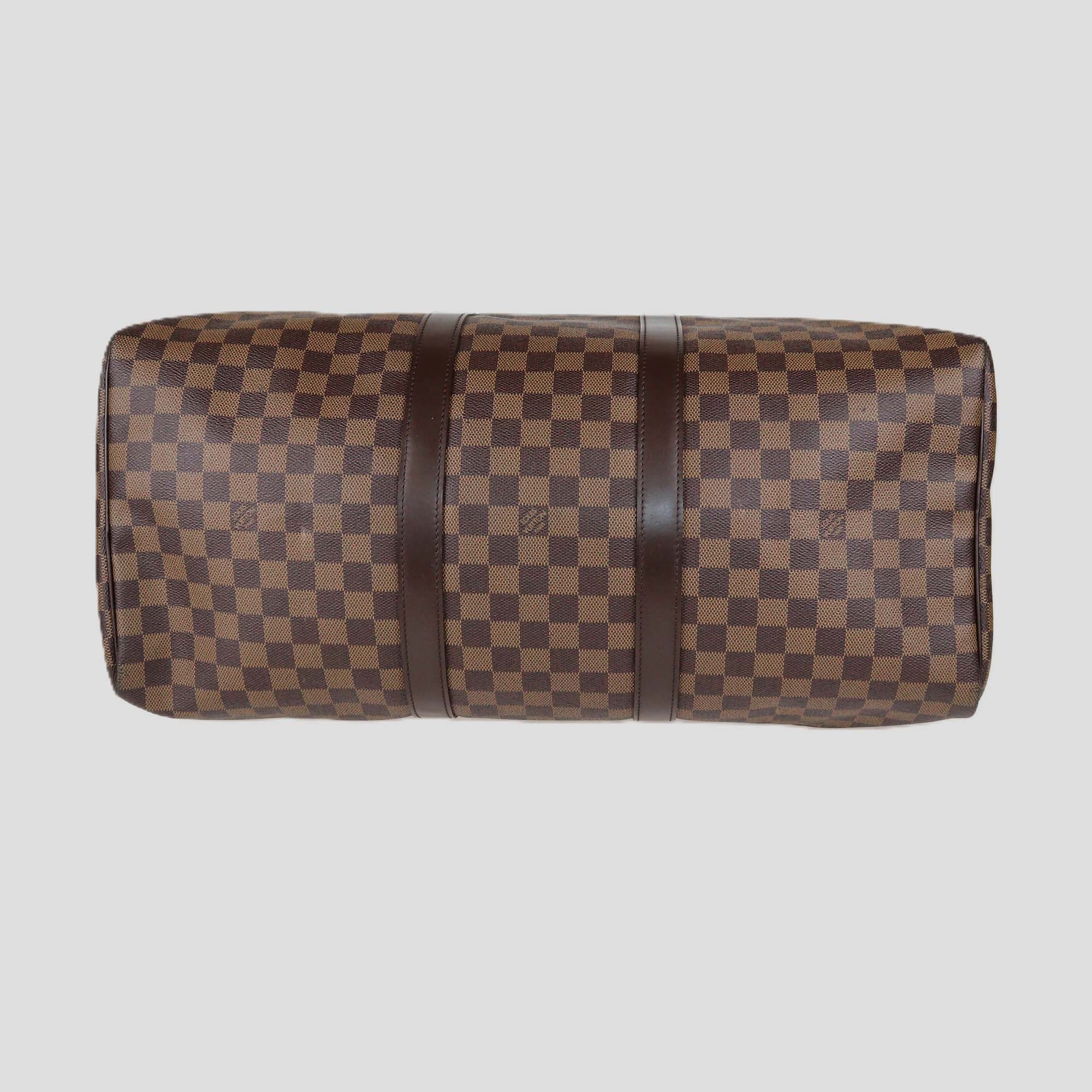 Louis Vuitton Damier Ebene Keepall 50
