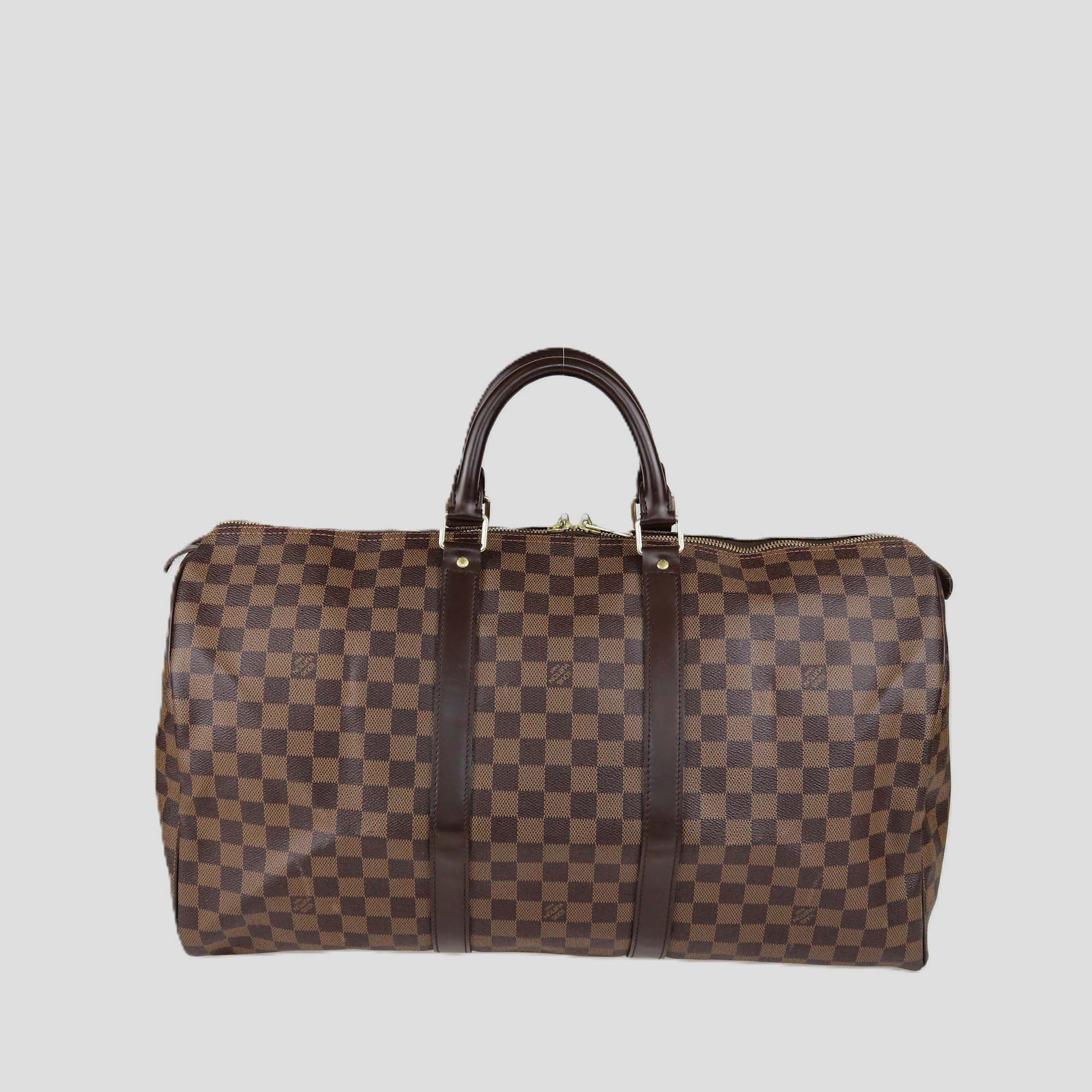 Louis Vuitton Damier Ebene Keepall 50