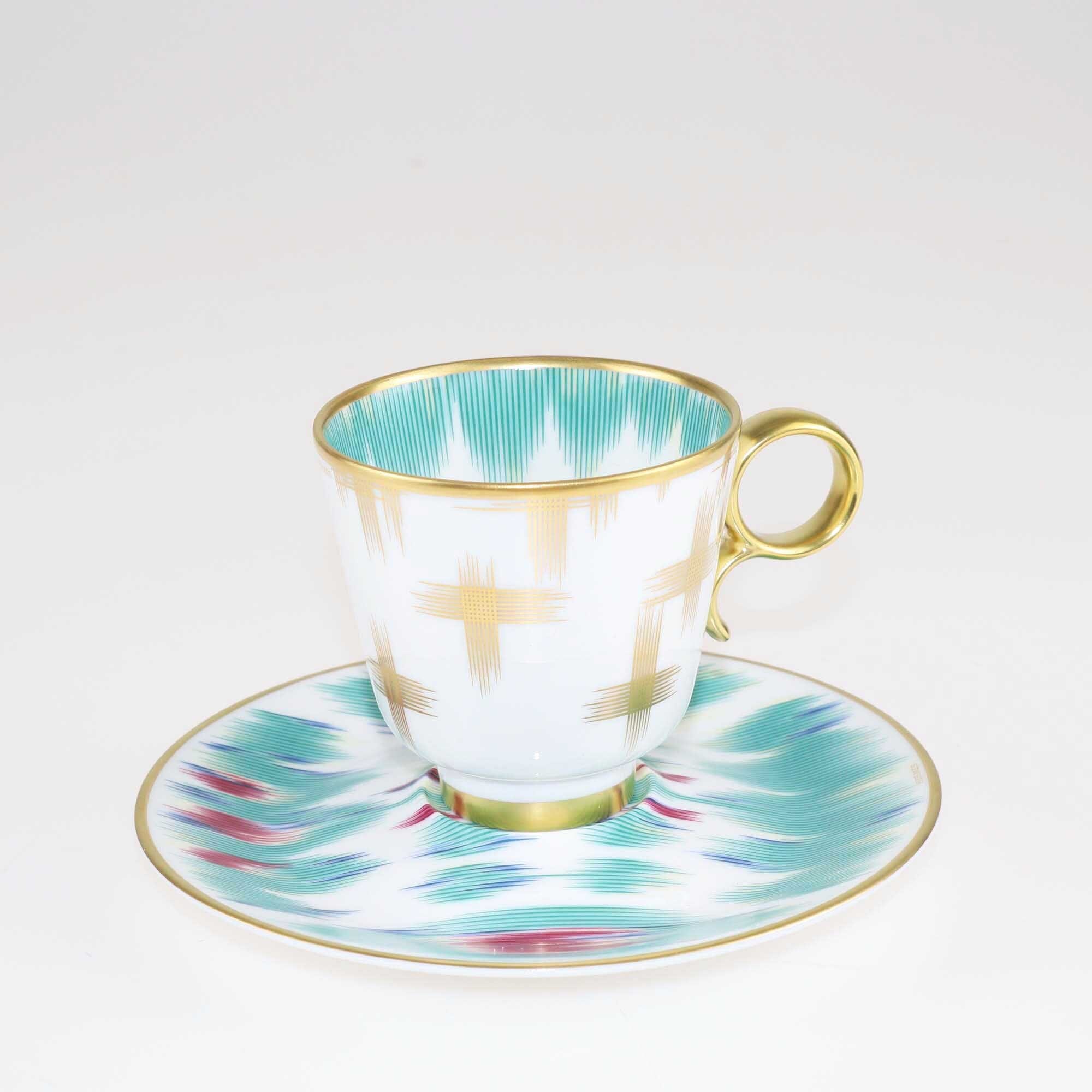 Hermes Voyage En Ikat Coffee Cups Set Accessories Hermes 