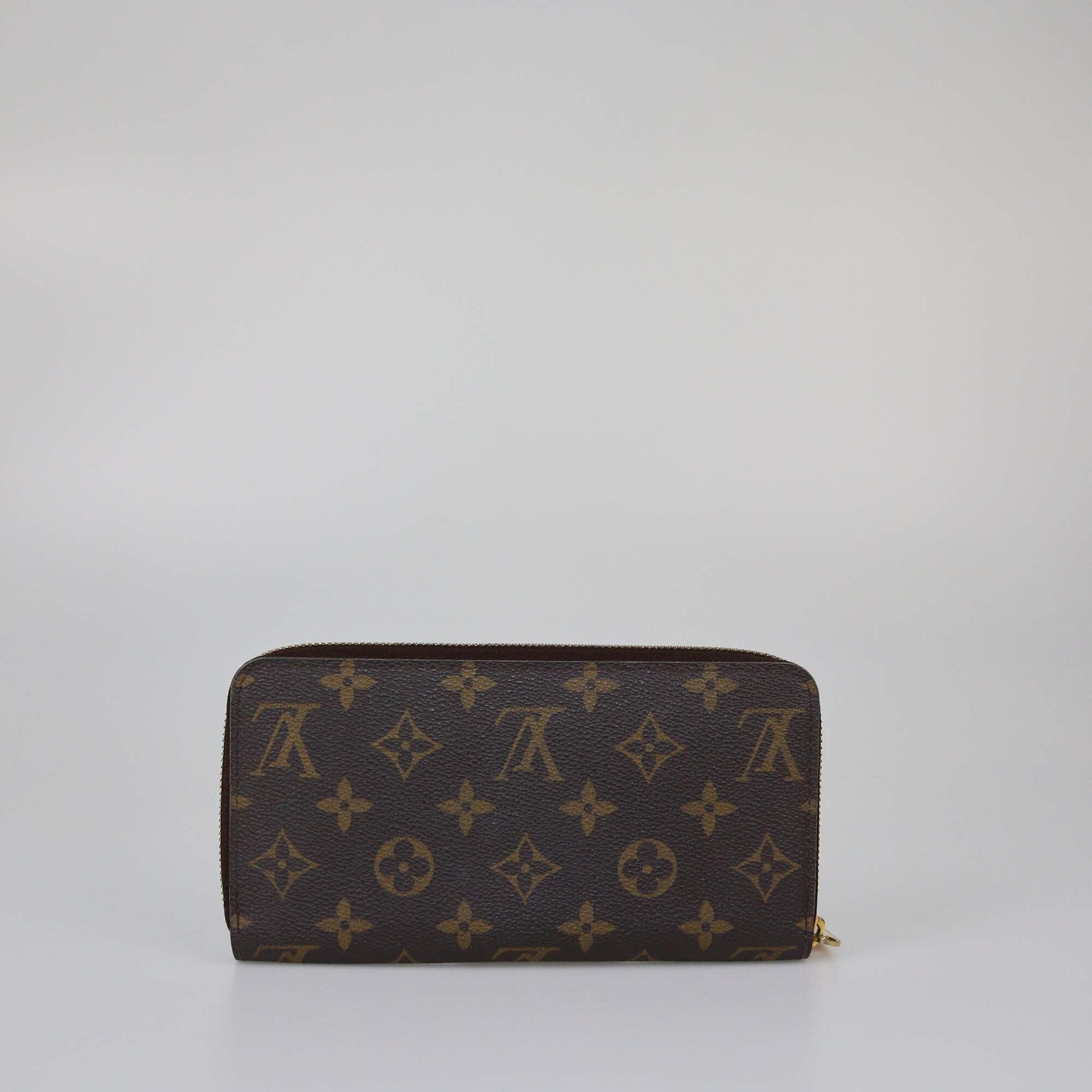 Louis Vuitton Monogram Canvas Zippy Wallet Womens Louis Vuitton 