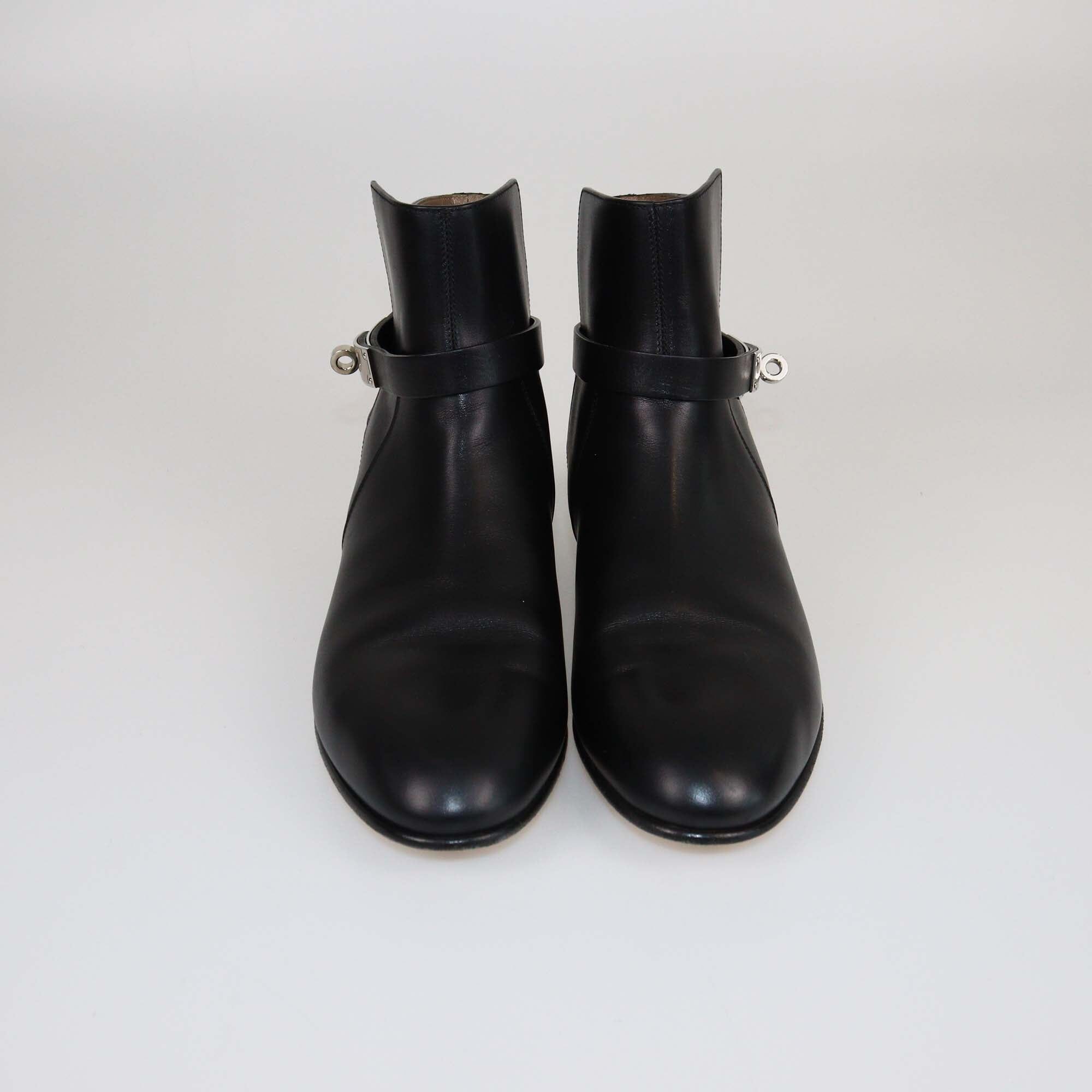 Hermes Black Neo Ankle Length Boots Womens Hermes 