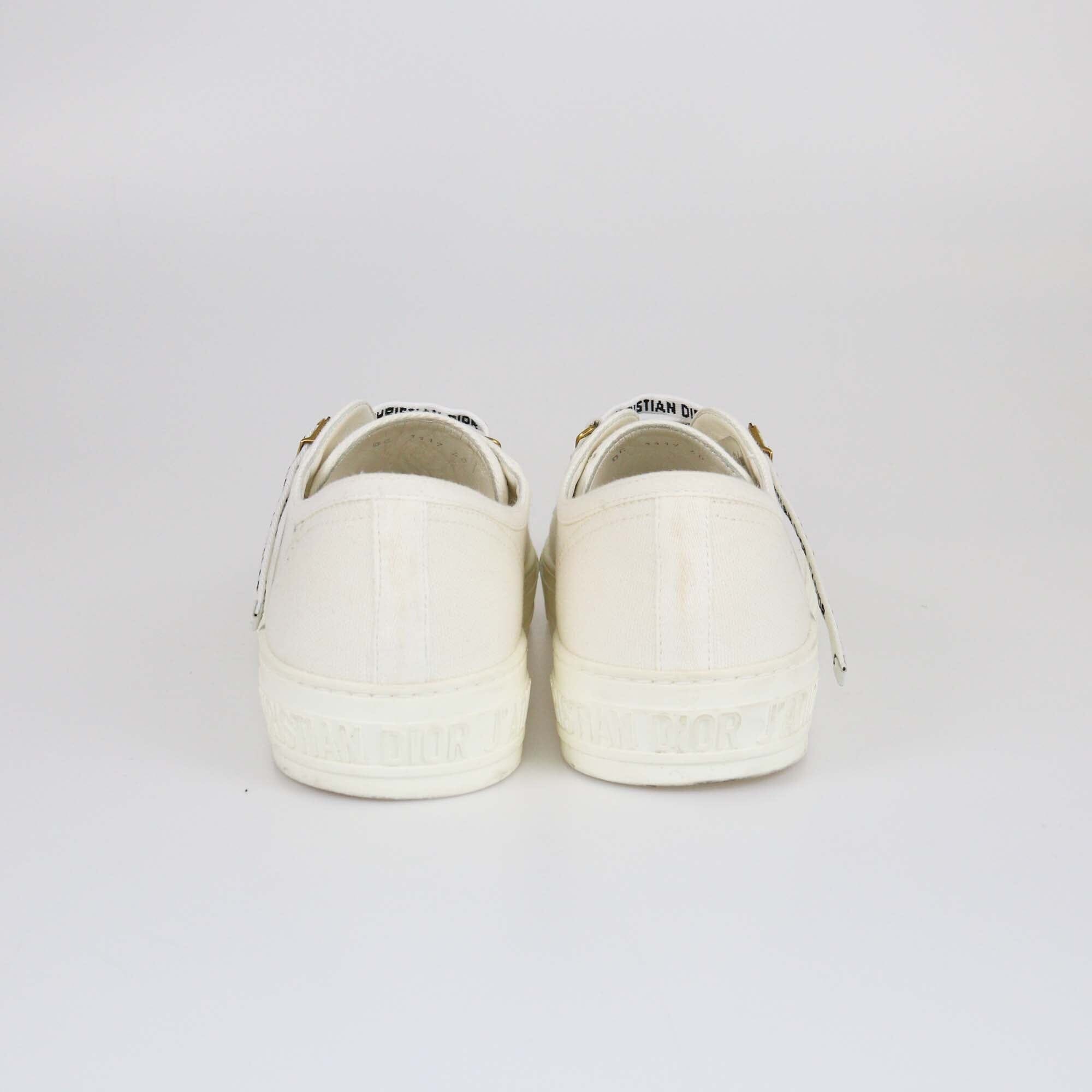 Christian Dior White Walk n" Dior Sneakers Womens Christian Dior 