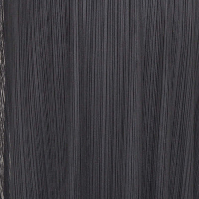 Pleats Please Issey Miyake Black Pleated Midi Dress