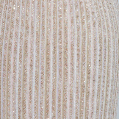 Missoni Beige/Pink Viscose Sequin Sleeveless Long Dress