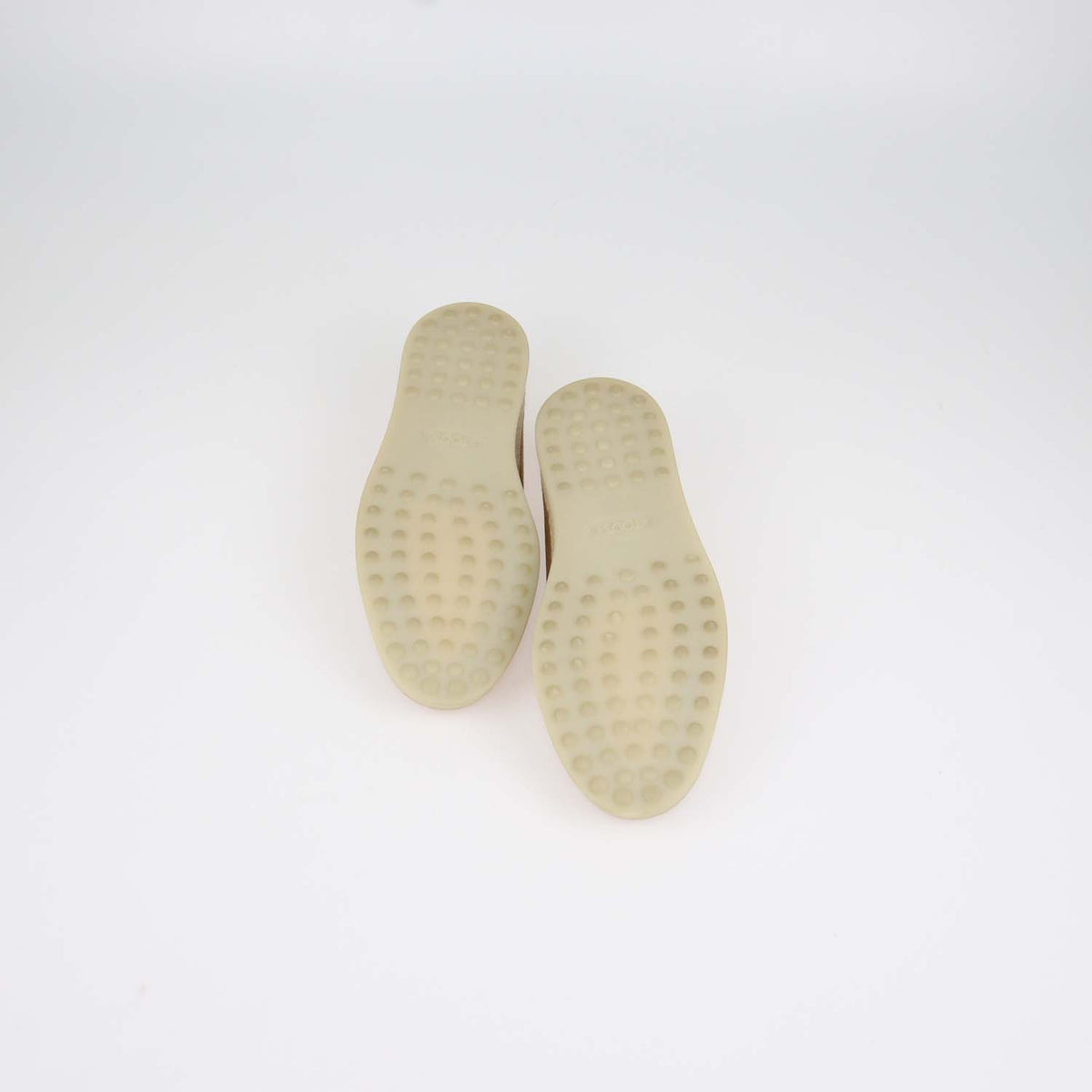 Tod's Brown Suede Espadrille Slip On Loafers
