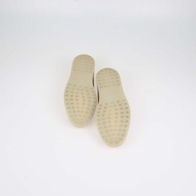 Tod's Brown Suede Espadrille Slip On Loafers