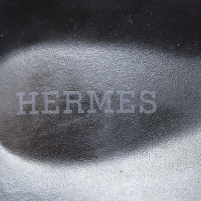 Hermes Gold Leather Chypre Sandals