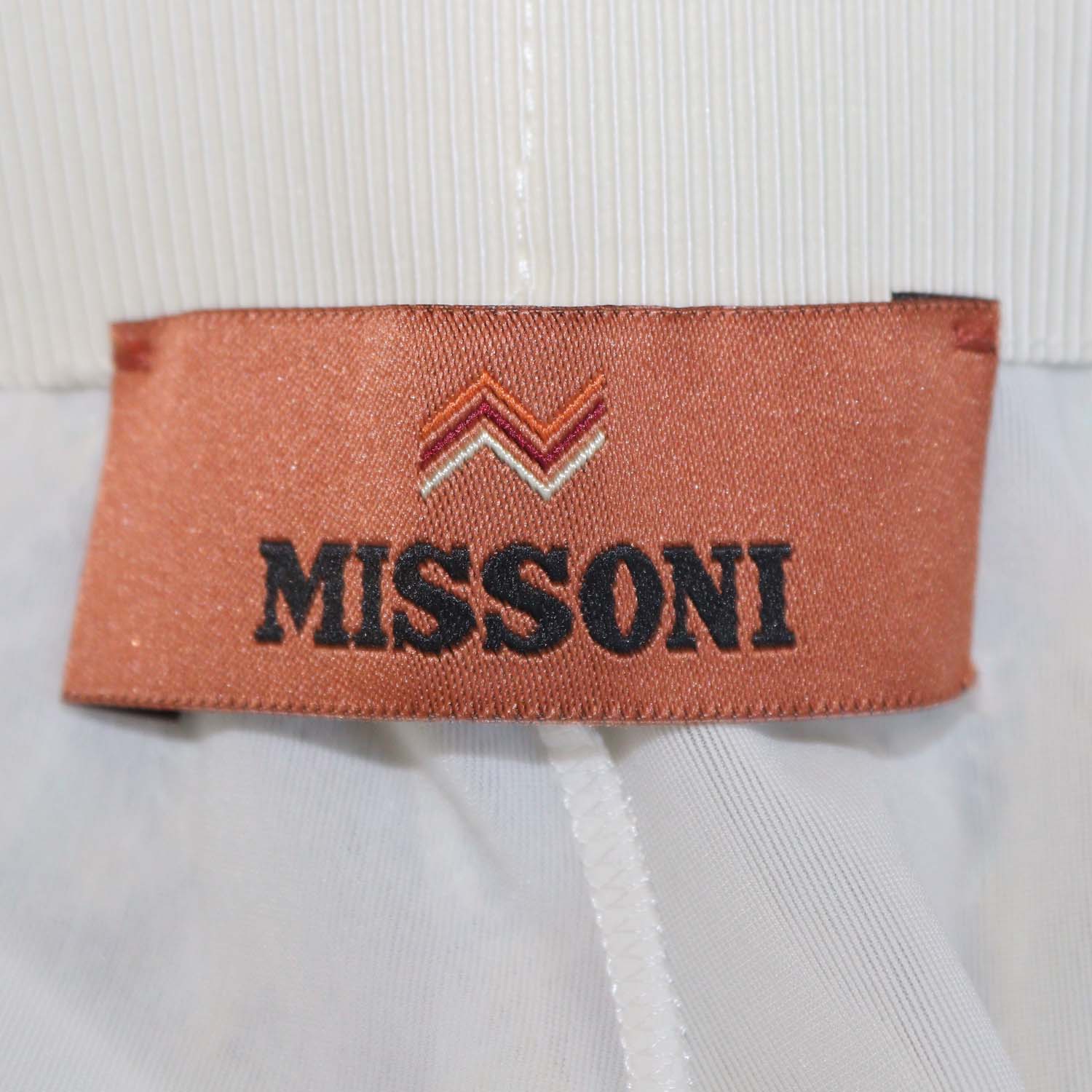 Missoni Multicolor Viscose Striped Metallic Trouser