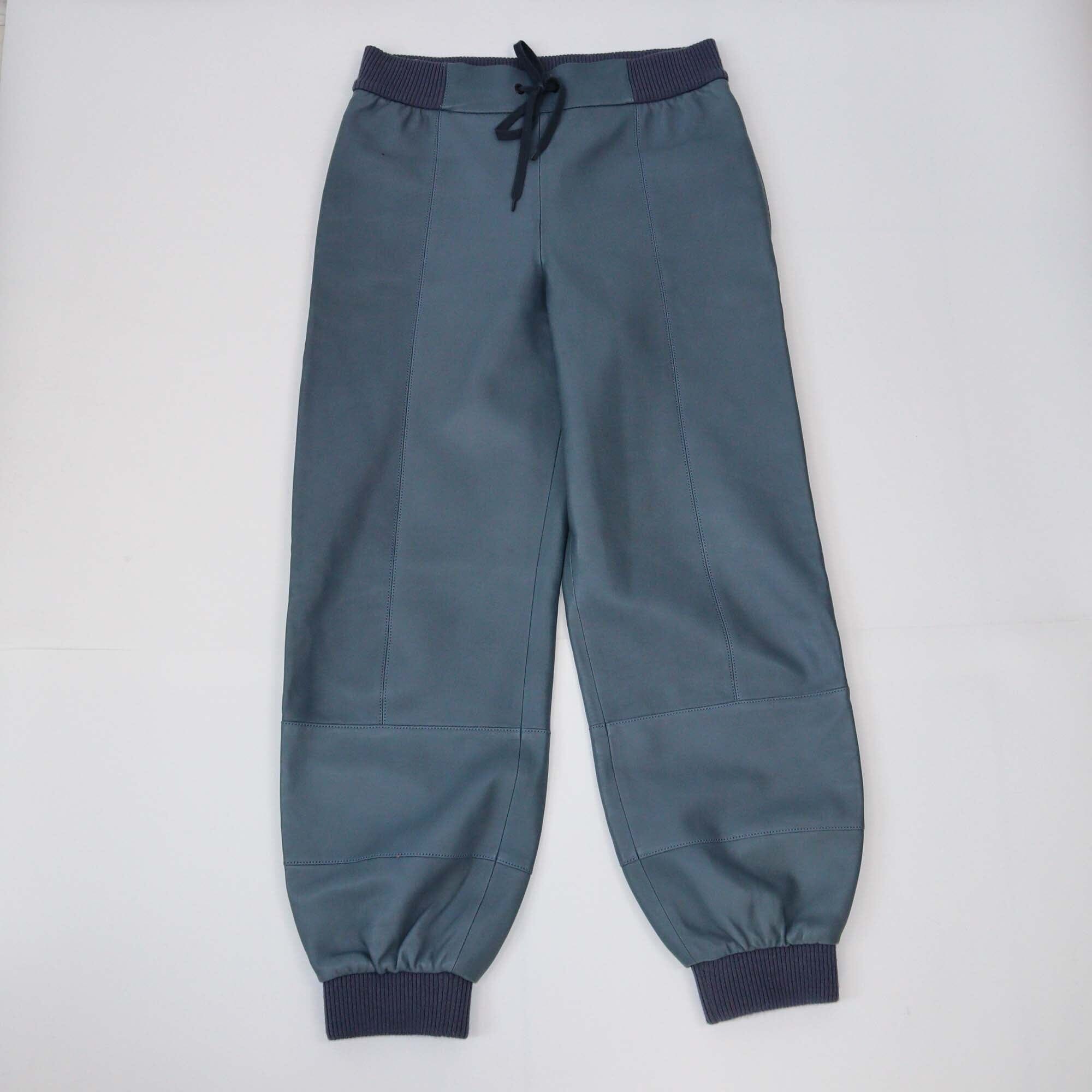 Chloe Washed Blue Jogger Pants Womens Chloe 