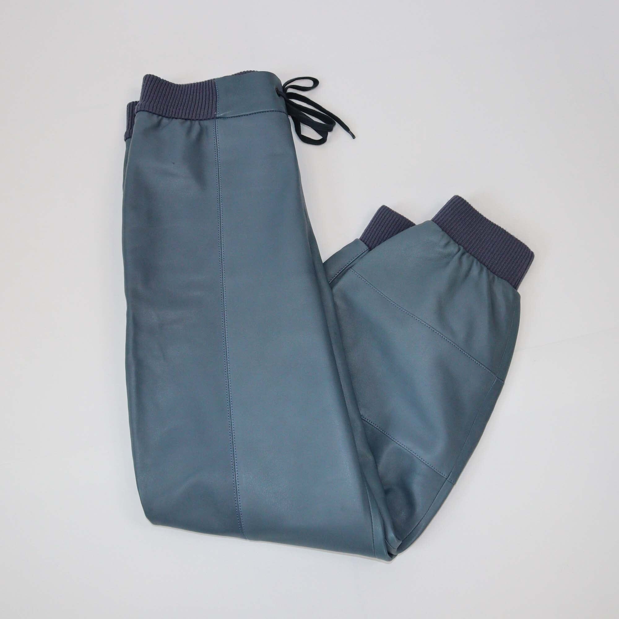 Chloe Washed Blue Jogger Pants Womens Chloe 