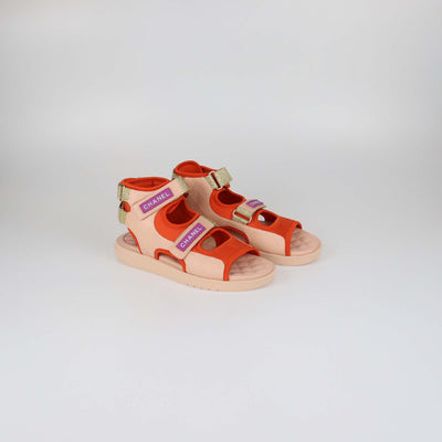 Chanel Multicolor Quilted Leather and Technical Fabric Sport Sandals
