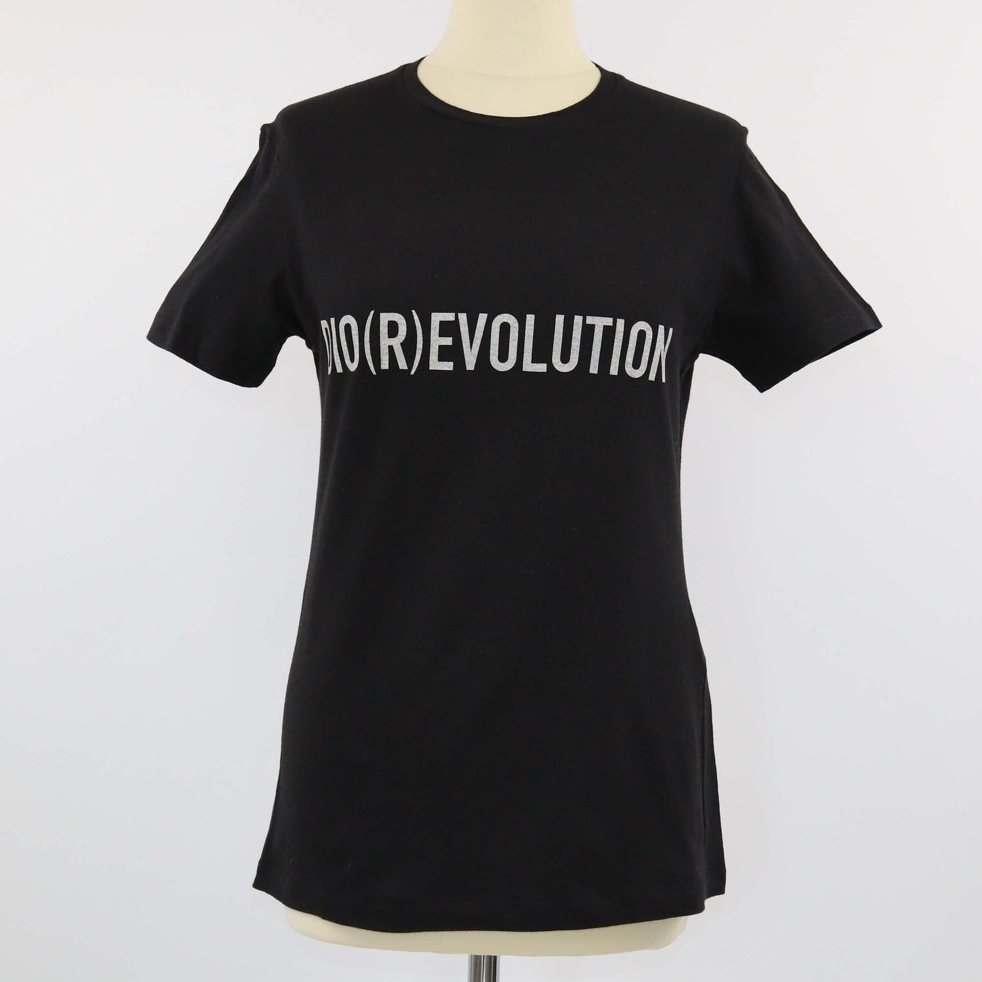 Christian Dior Black Dio(r)evolution Print T-Shirt Womens Christian Dior 