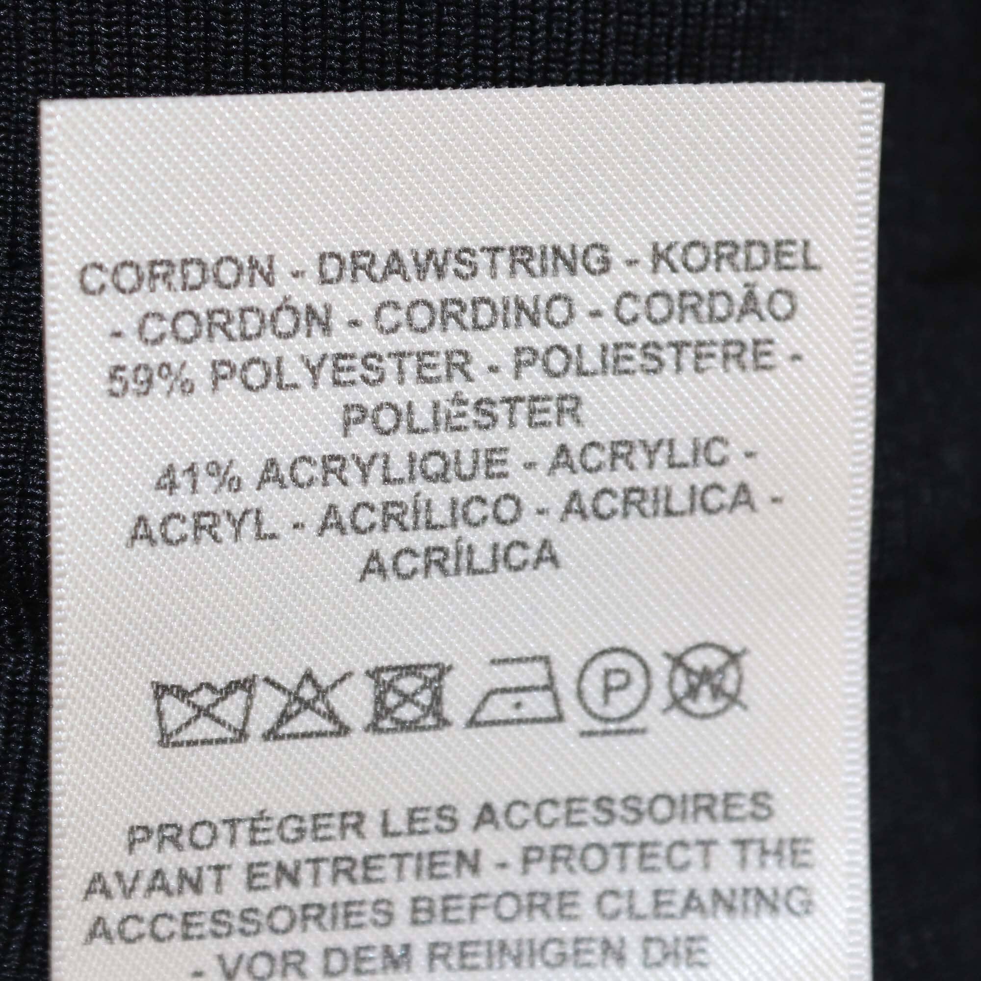 Hermes Black Cotton Blended Logo Patch Detailed Track Pants Womens Hermes 