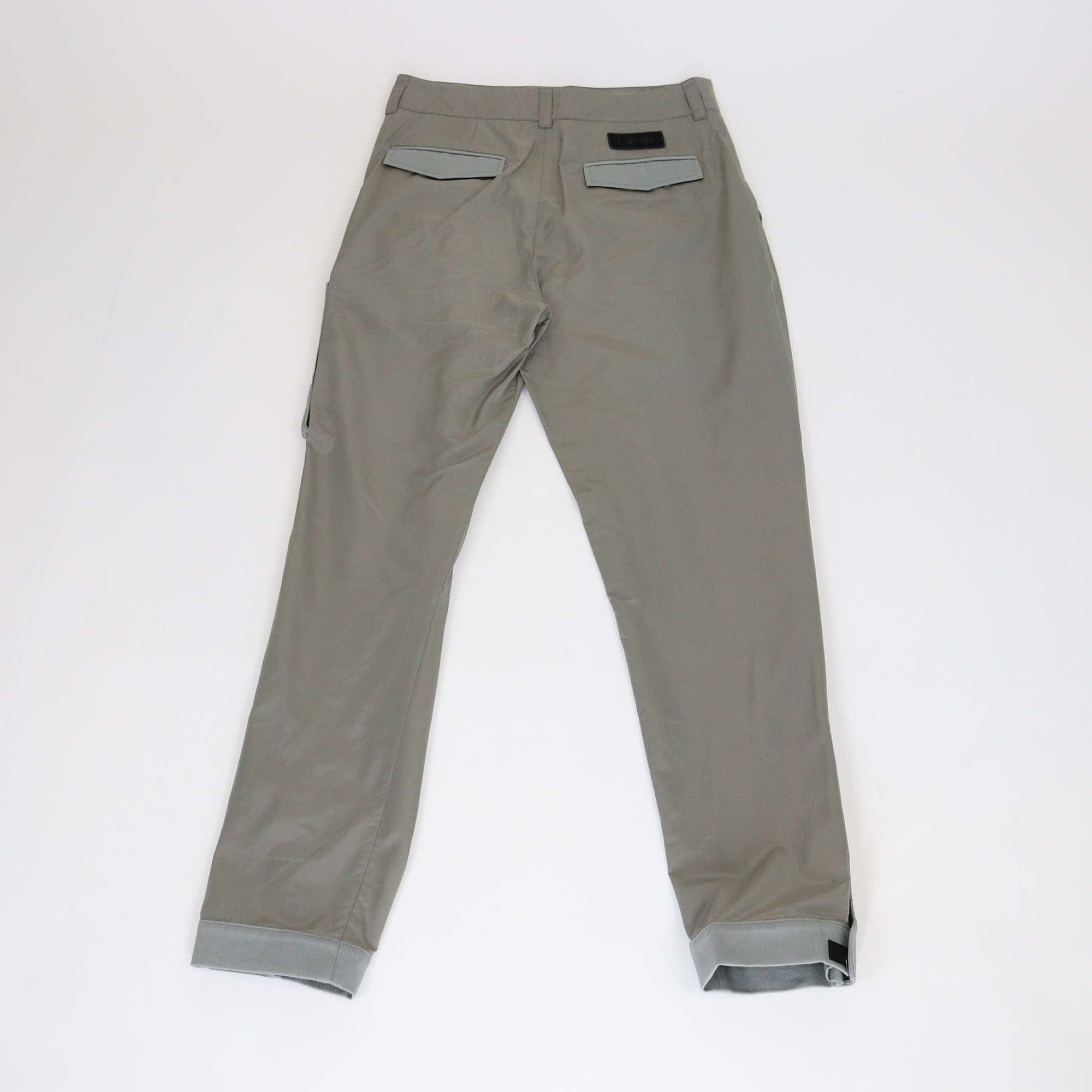 Dior Homme Army Green Blend Nylon Cargo Pants Mens Dior Homme 