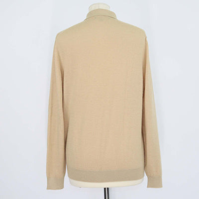 Loro Piana Light Brown Blend Cashmere Luciole Long Sleeve Shirt