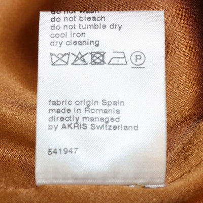 Akris Gold Full Sequins Long Sleeve Top