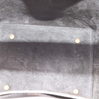 Saint Laurent Black Leather Small Le 37 Bucket Bag