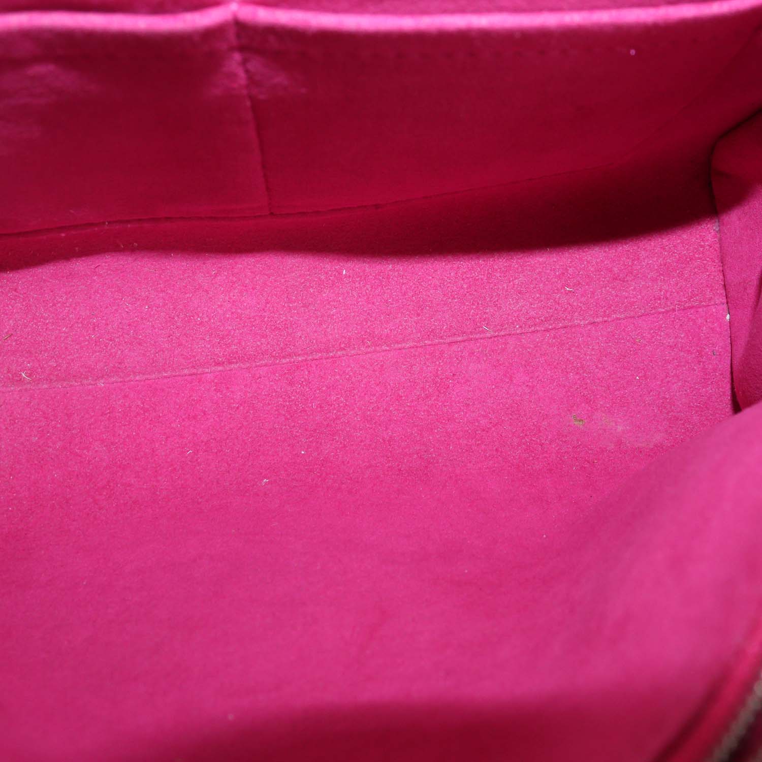 Louis Vuitton Black/Fuchsia Epi Leather Cluny BB Top Handle Bag