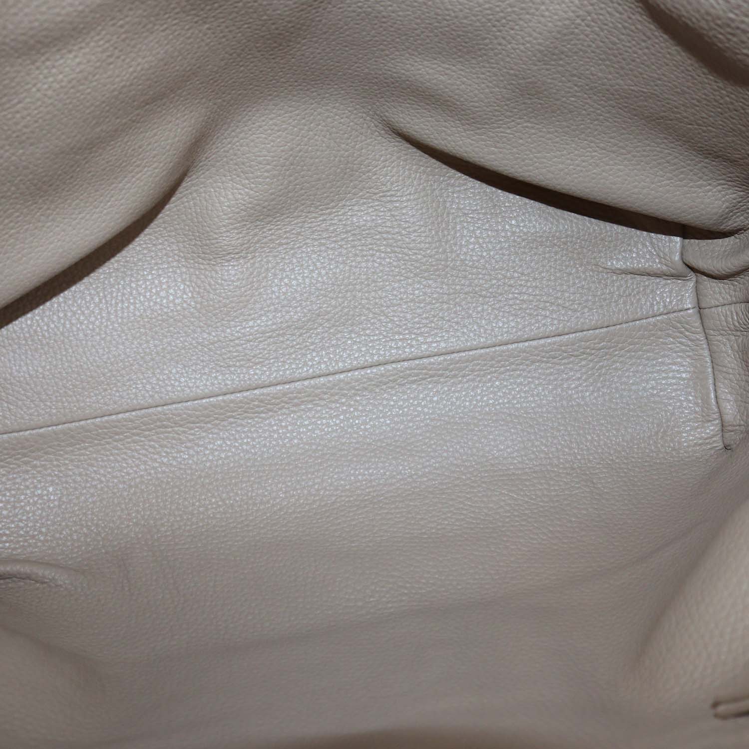 Gabriela Hearst Beige Leather Phoebe Clutch