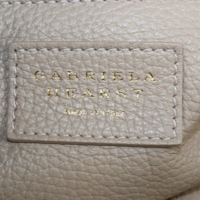 Gabriela Hearst Beige Leather Phoebe Clutch