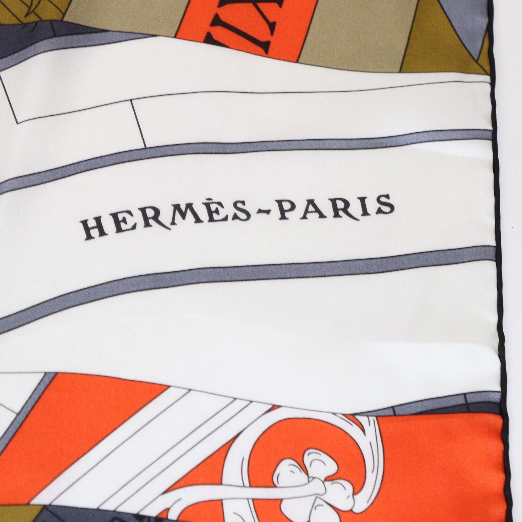 Hermes Multicolor Astrologie Nouvelle Silk Shawl 140 Womens Hermes 
