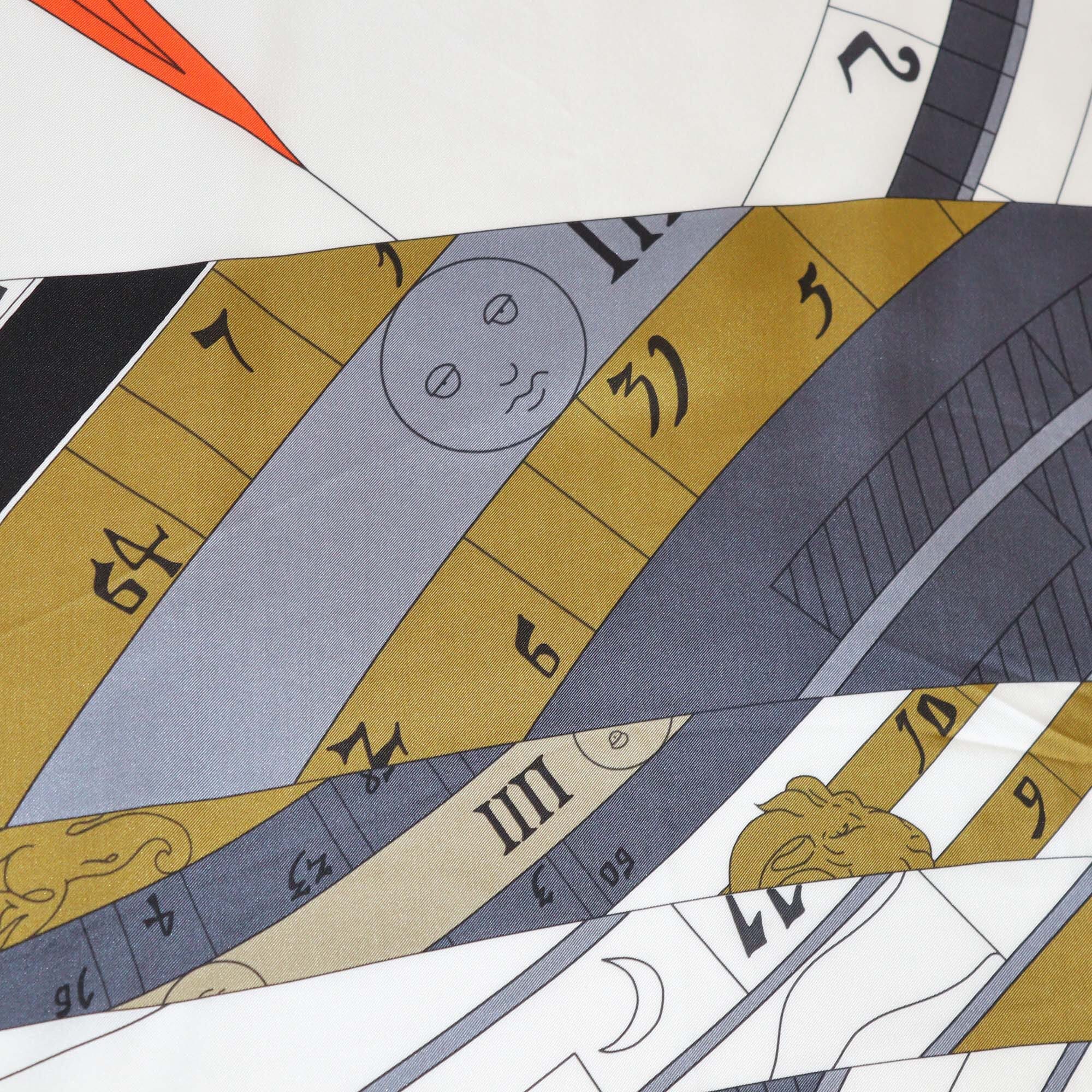 Hermes Multicolor Astrologie Nouvelle Silk Shawl 140 Womens Hermes 