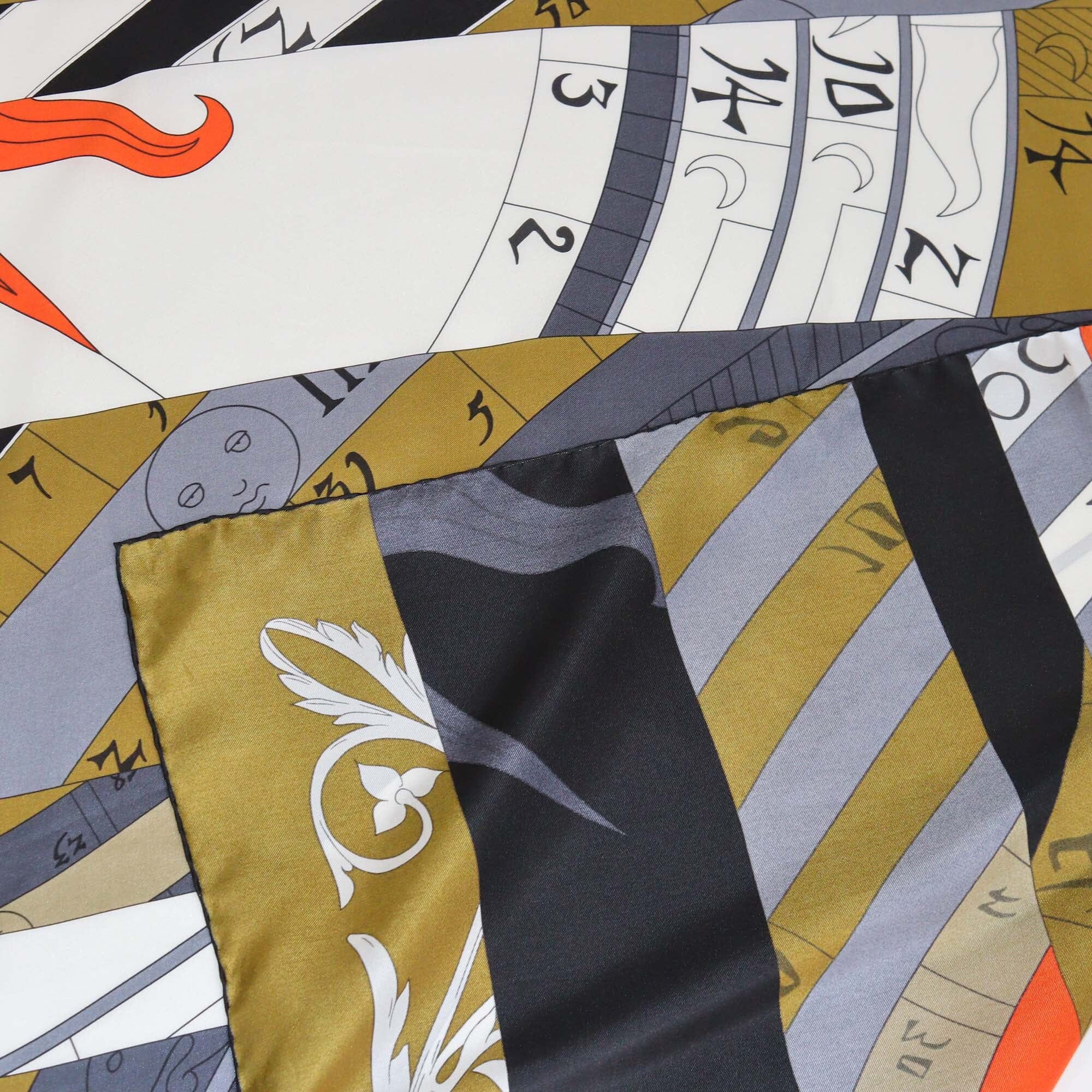 Hermes Multicolor Astrologie Nouvelle Silk Shawl 140 Womens Hermes 