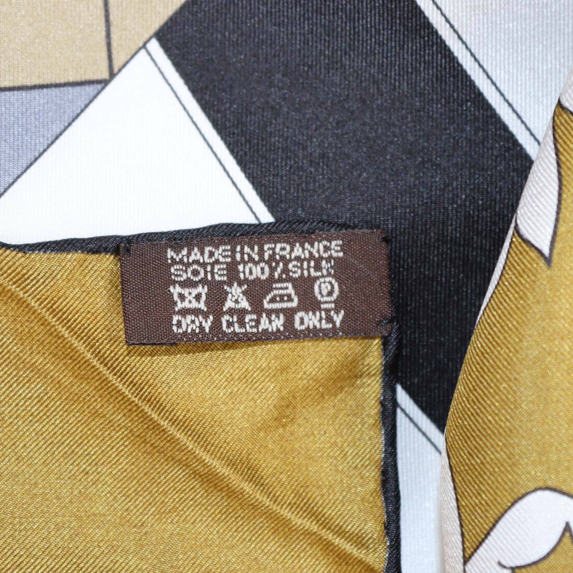 Hermes Multicolor Astrologie Nouvelle Silk Shawl 140 Womens Hermes 