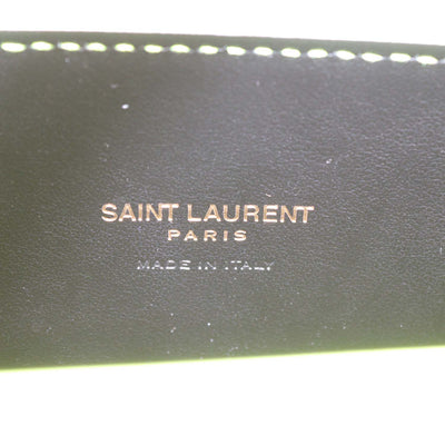 Saint Laurent Neon Green Leather Nano Classic Sac De Jour Tote