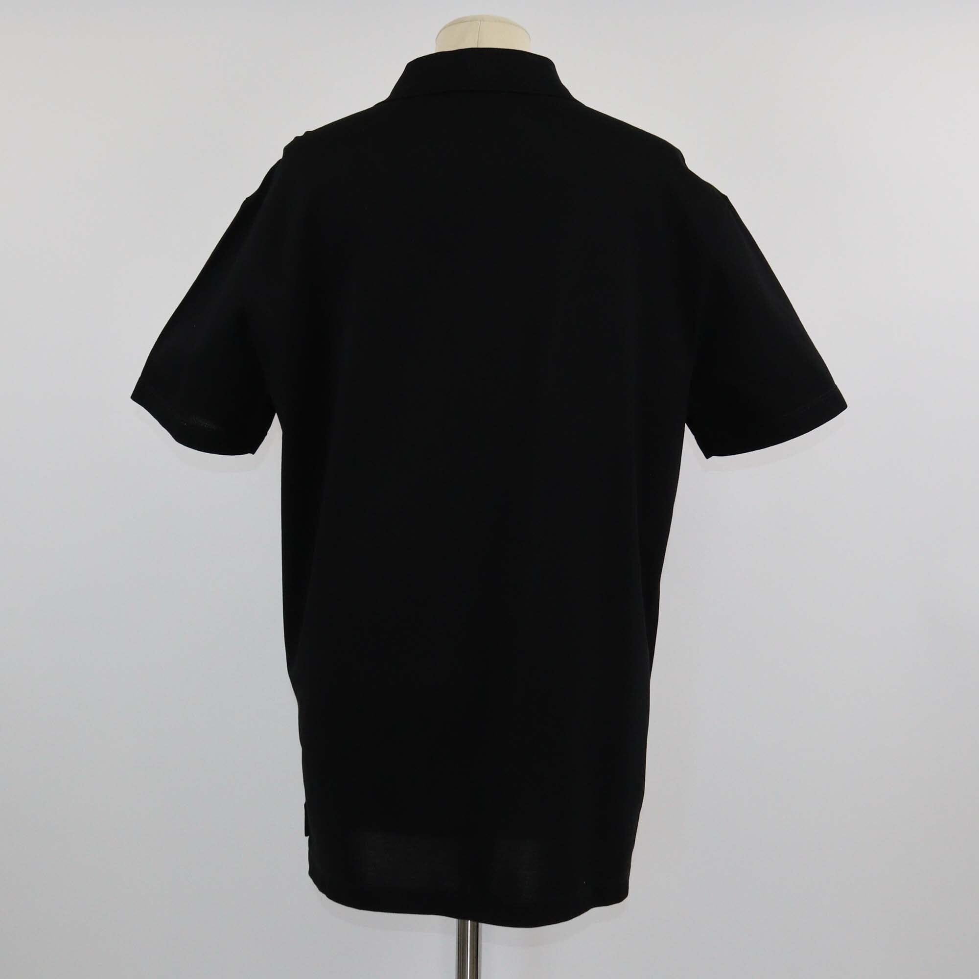 Versace Black Medusa Shorsleeve Polo Shirt Mens Versace 