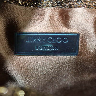 Jimmy Choo Gold Lurex Bon Bon Bag