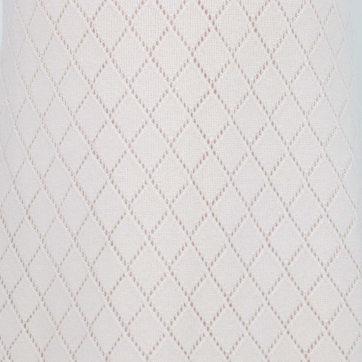 Zimmermann off White Wool Knit Pointelle Midi Skirt