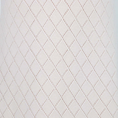 Zimmermann off White Wool Knit Pointelle Midi Skirt
