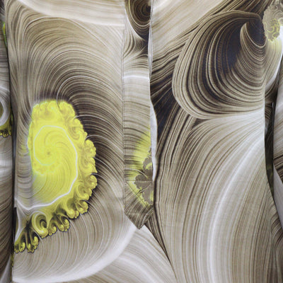 Versace Collection Multicolor Silk Printed Long Sleeve Shirt