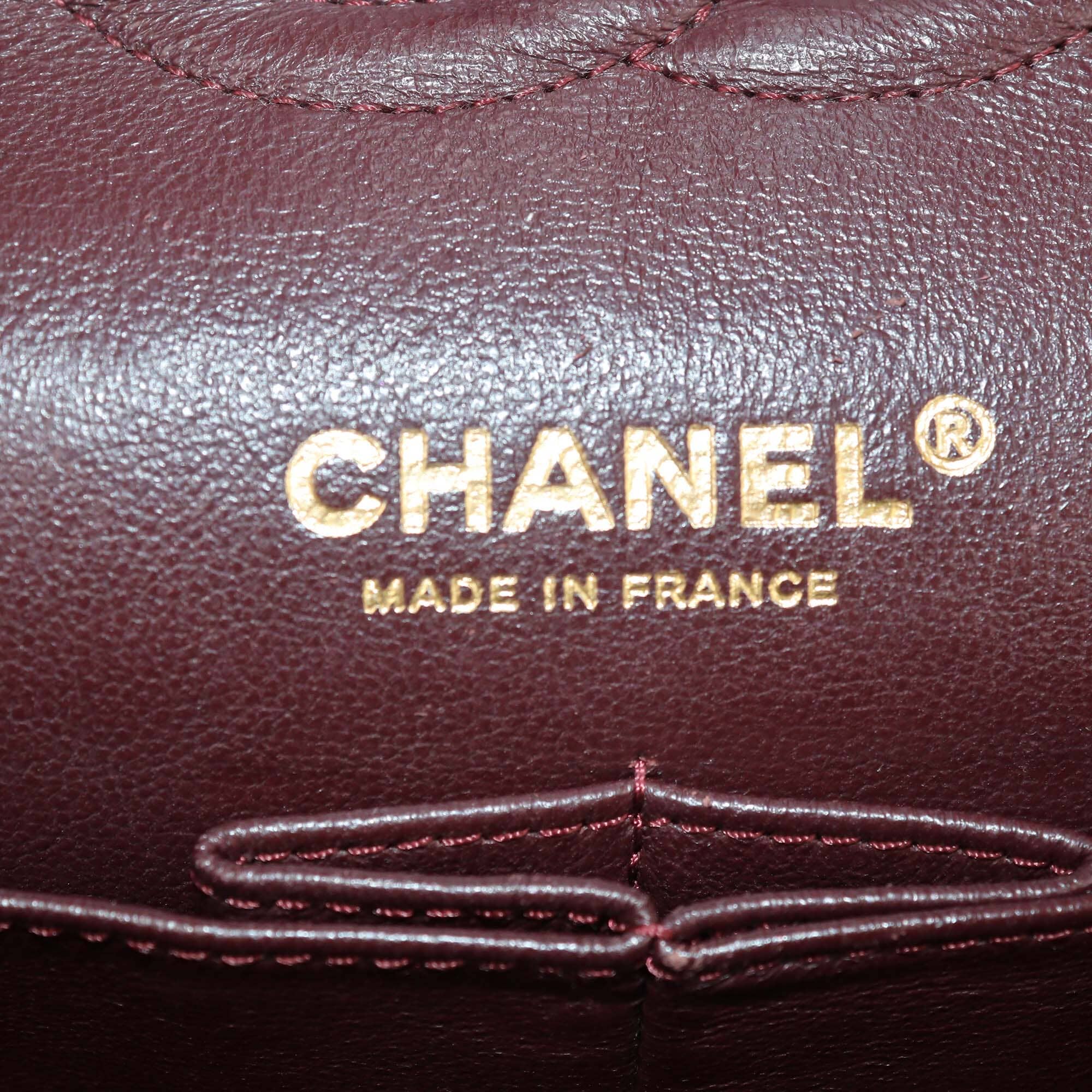 Chanel Black Quilted Leather Medium Classic Double Flap Bag Womens Chanel 