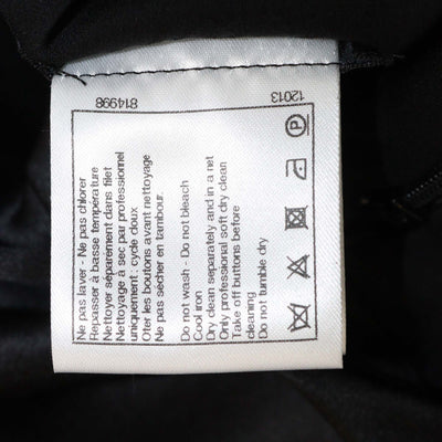 Chanel Black Silk Sleeveless Tunic Top