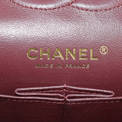 Chanel Black Quilted Caviar Leather Medium Classic Double Flap Bag