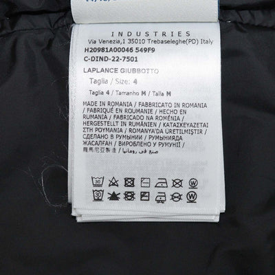 Moncler Off White Polyester Fur Trim Detachable Hood Belted Jacket