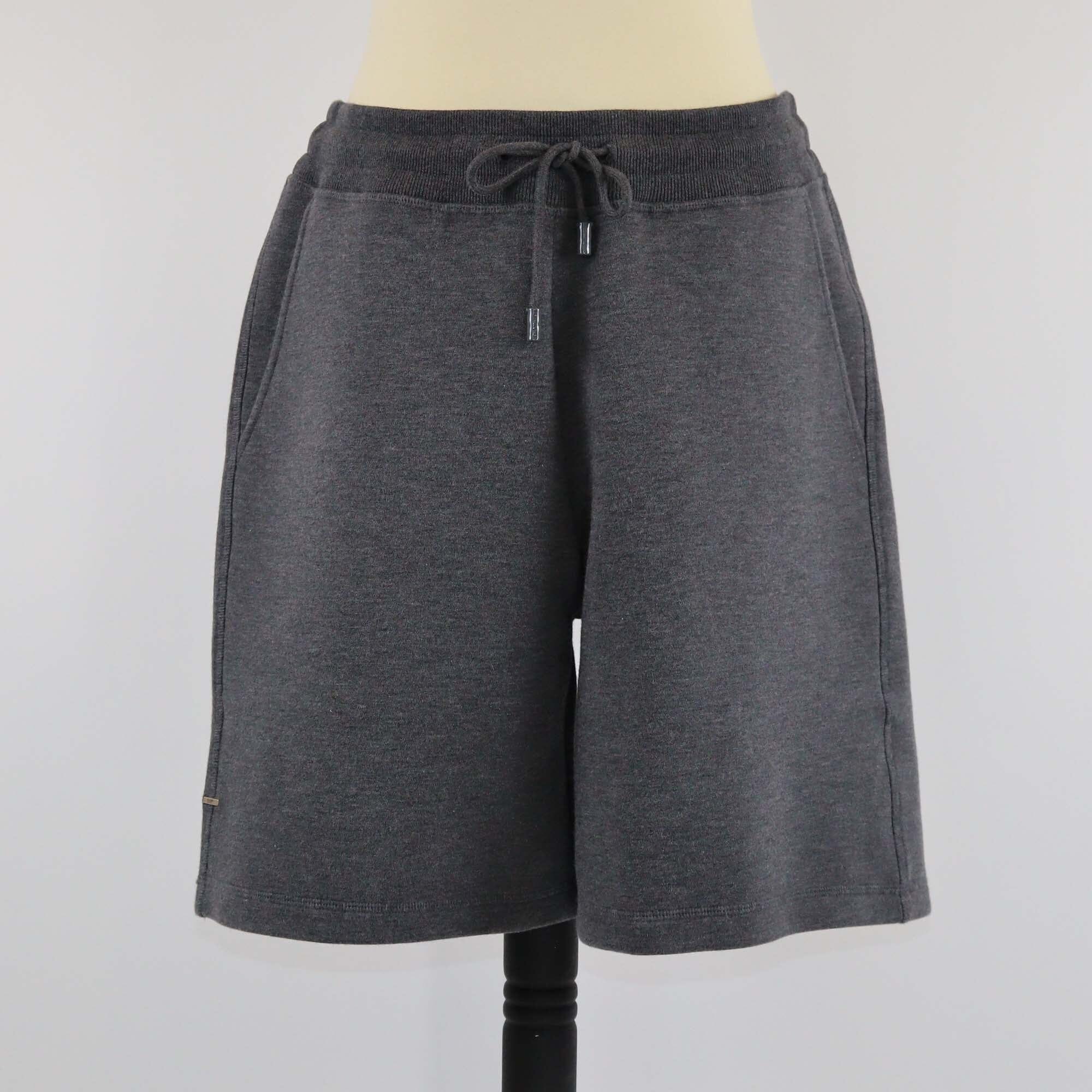 Louis Vuitton Grey Double Face Travel Shorts Mens Louis Vuitton 