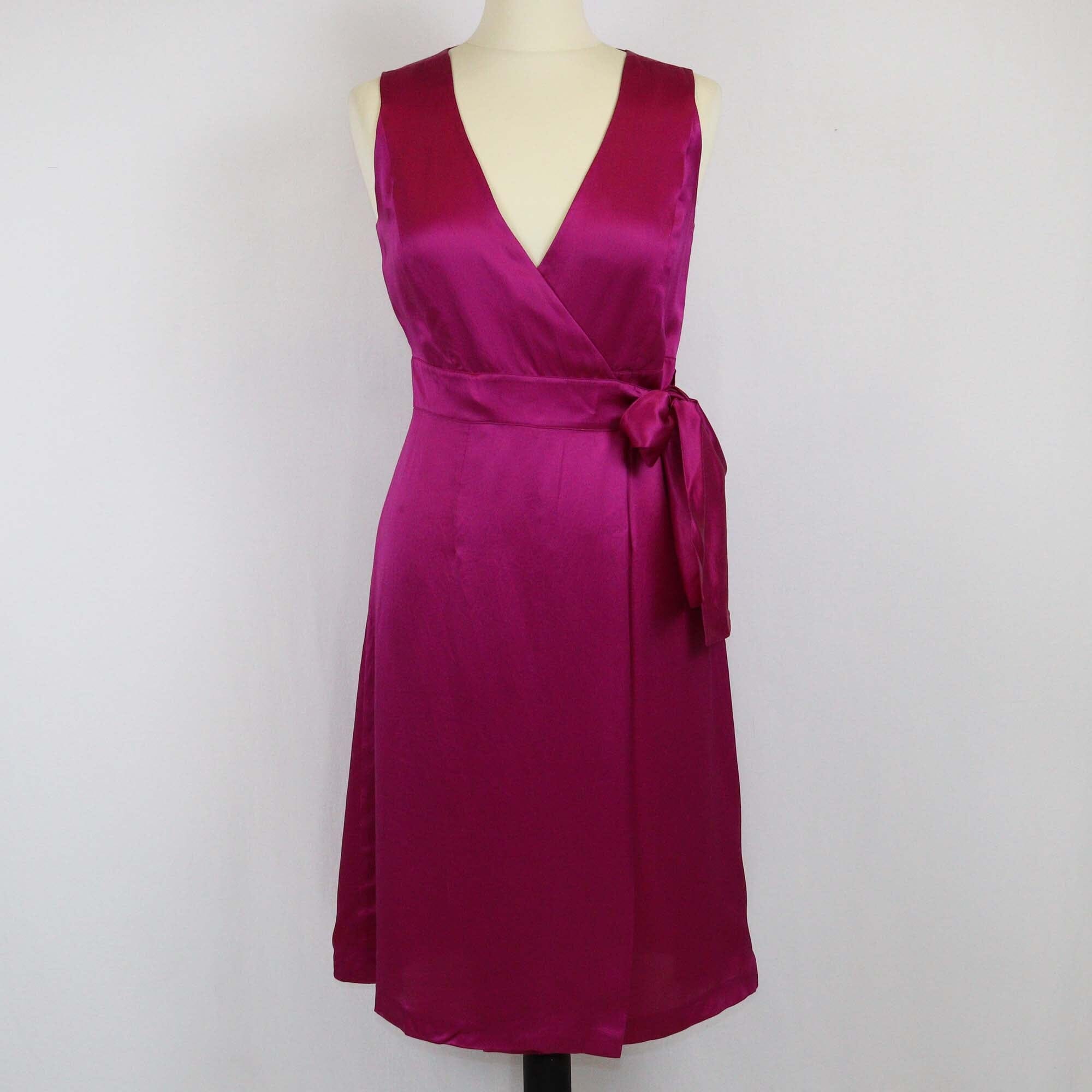 Yves Saint Laurent Pink Knee Length Dress Womens Yves Saint Laurent 