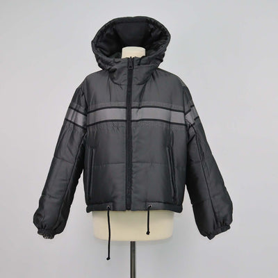 Christian Dior Grey Oblique Polyester Puffer Reversible Jacket