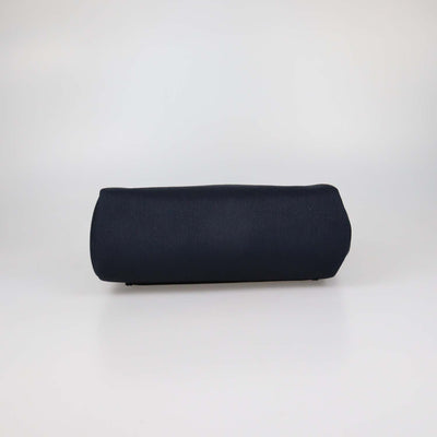 Hermes Black Canvas and Vache Hunter Leather Herbag Zip 31 Bag