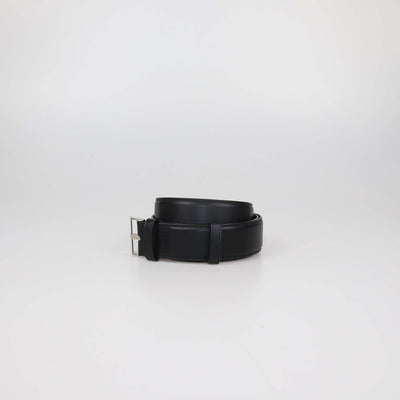 Bottega Veneta Black Leather Belt