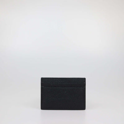 Gucci Black Leather Zumi Card Holder