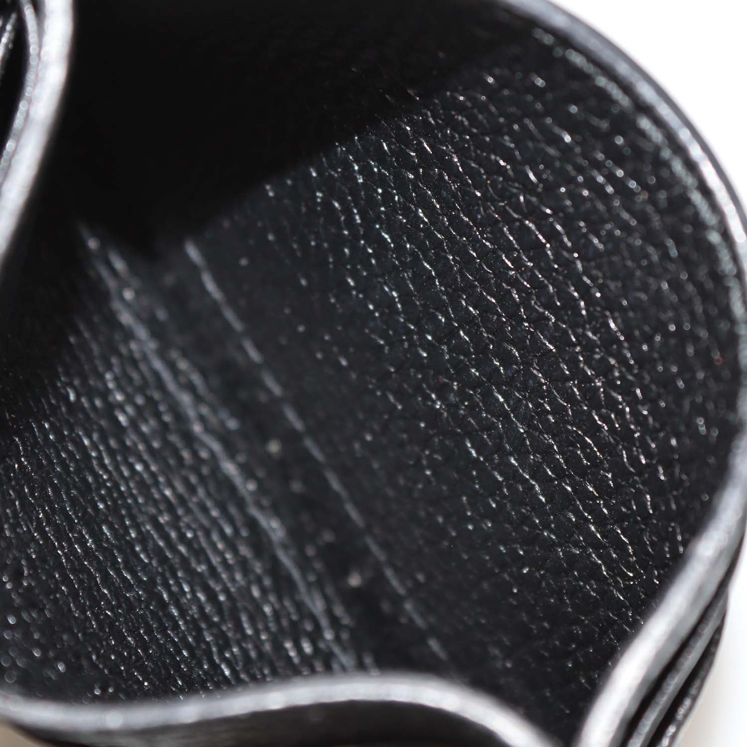 Gucci Black Leather Zumi Card Holder